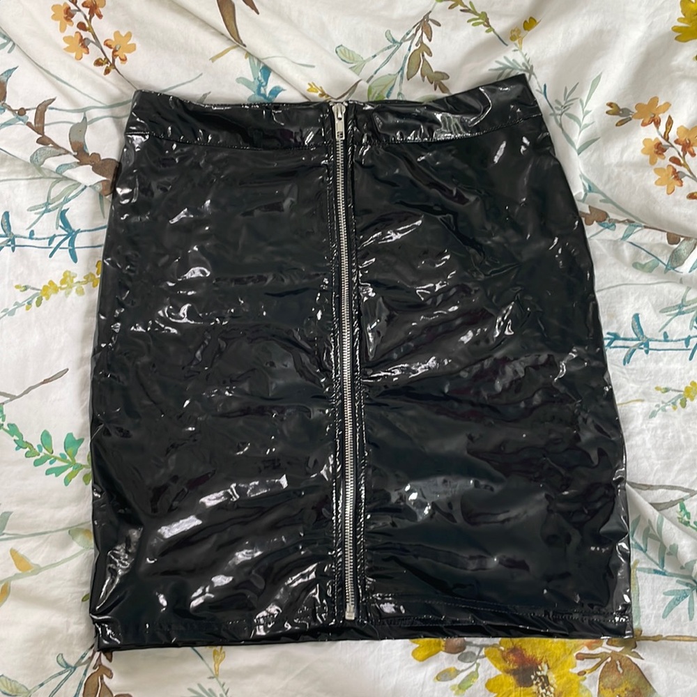 Cute Leather Skirt